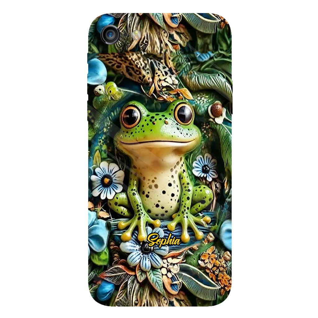 Love Frogs - Personalized Frog Full Print Phone Case