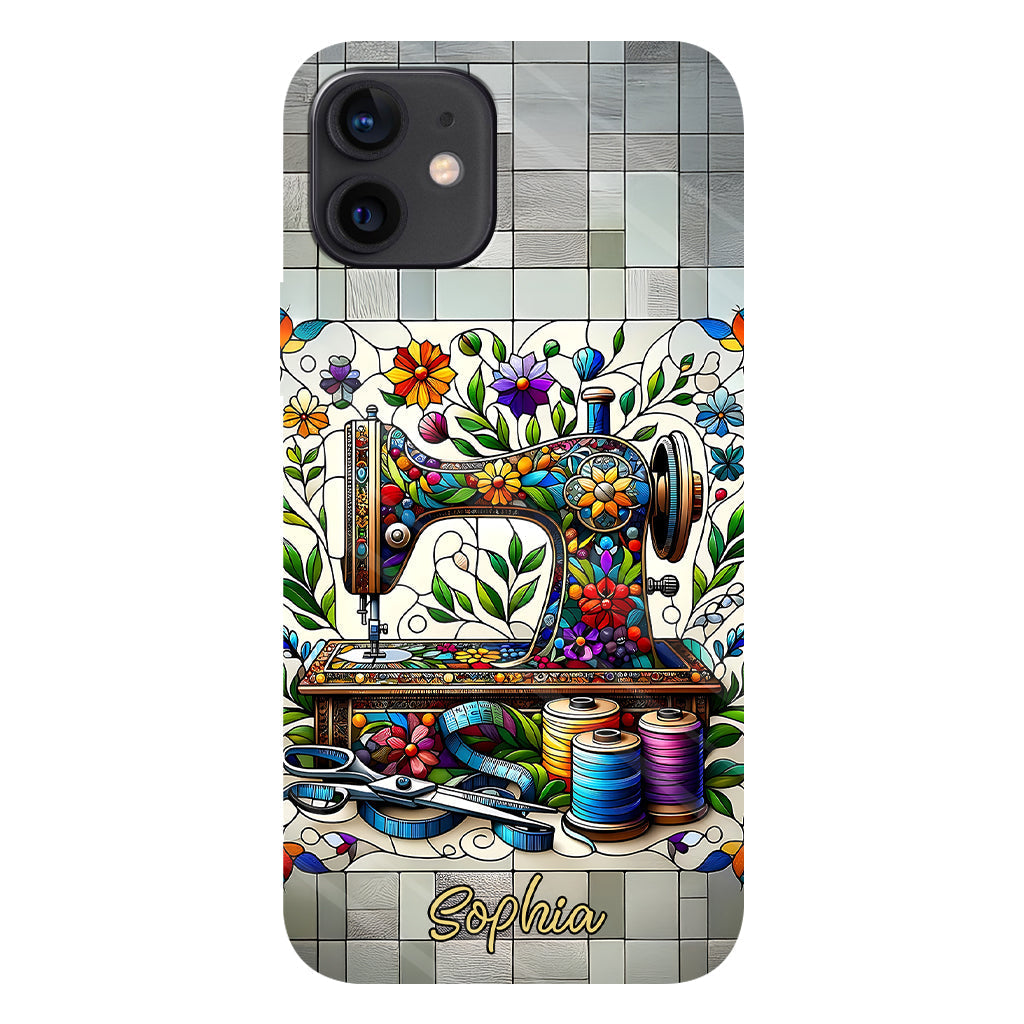 Love Sewing - Personalized Sewing Full Print Phone Case