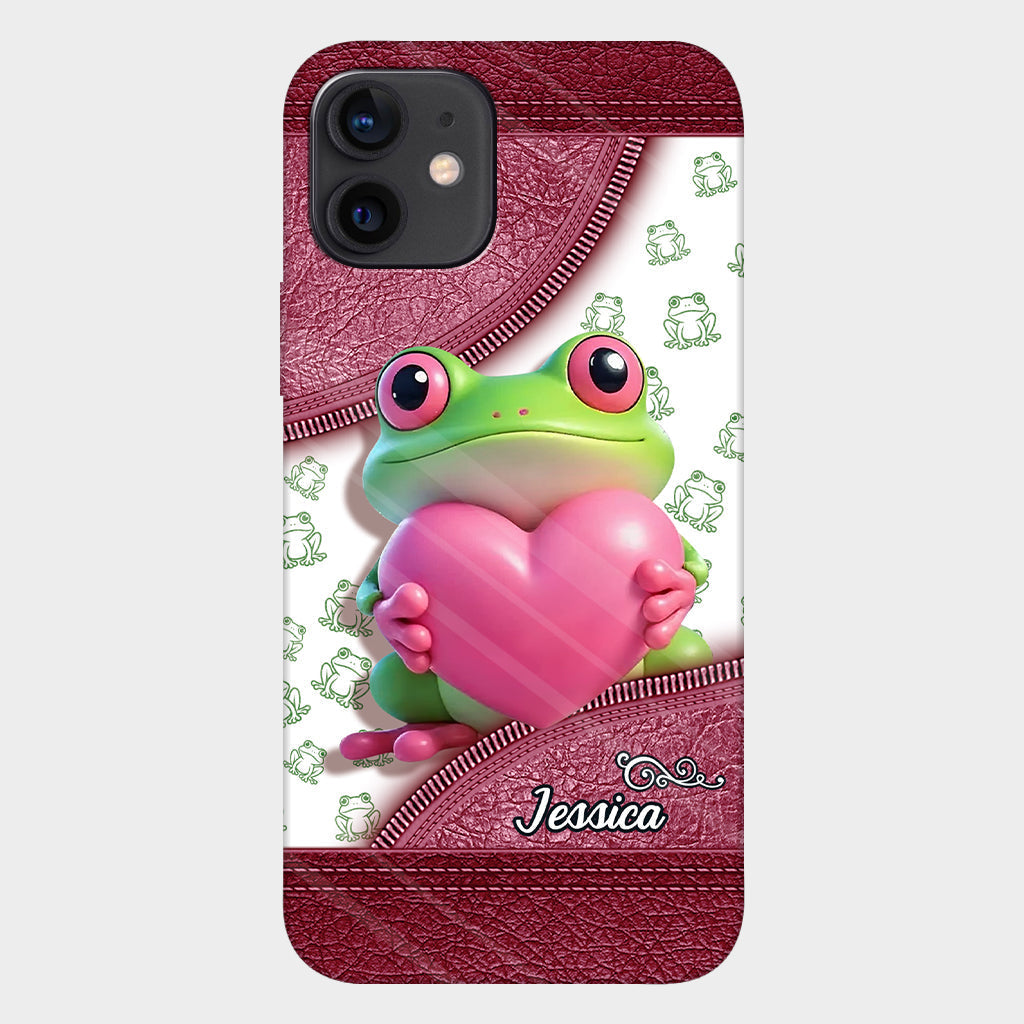 Love Frog - Personalized Frog Full Print Phone Case