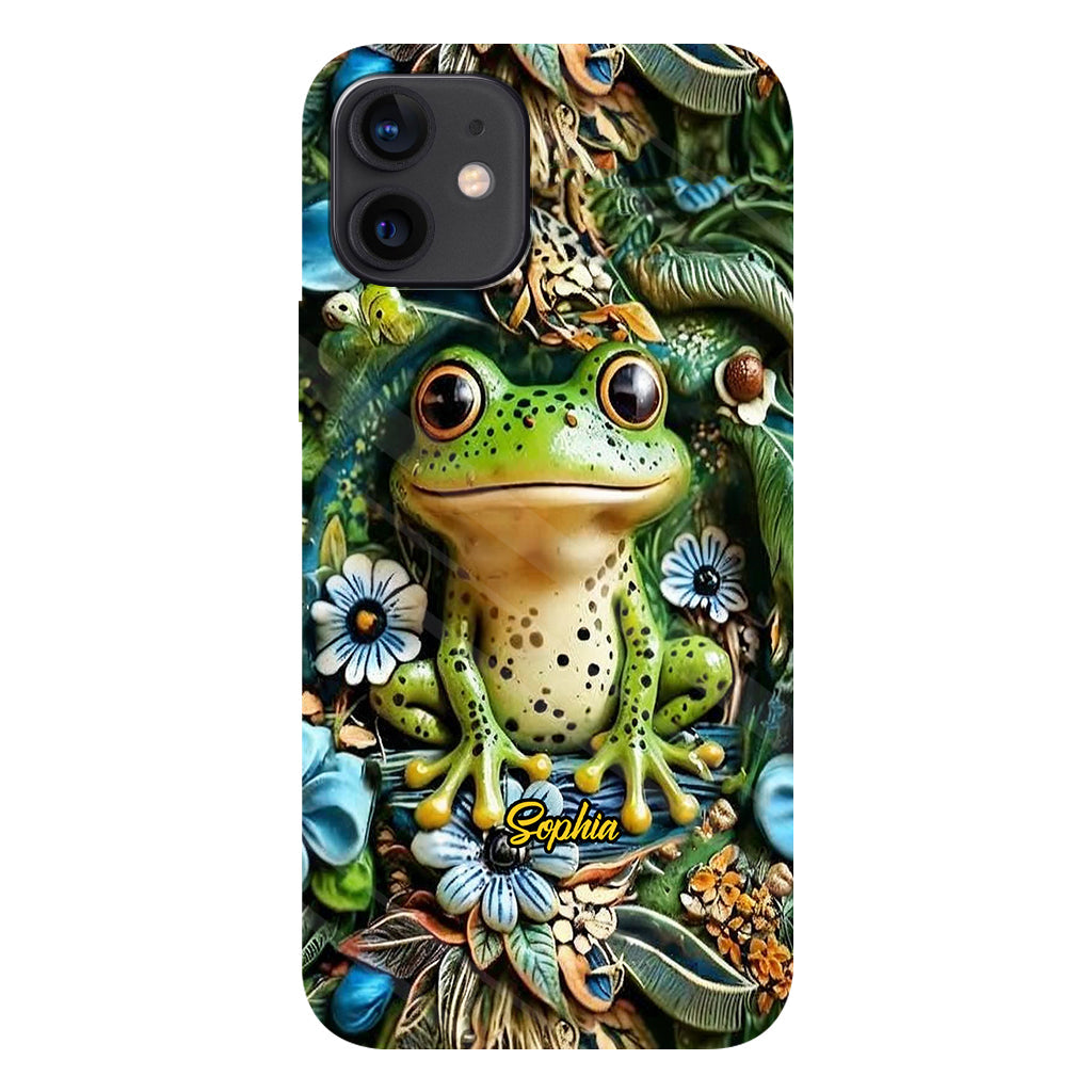 Love Frogs - Personalized Frog Full Print Phone Case