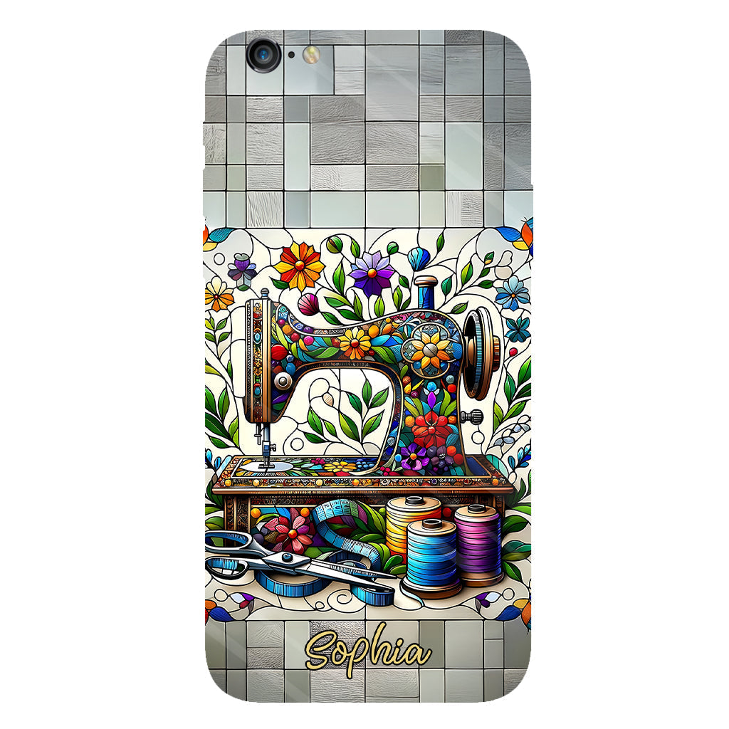 Love Sewing - Personalized Sewing Full Print Phone Case