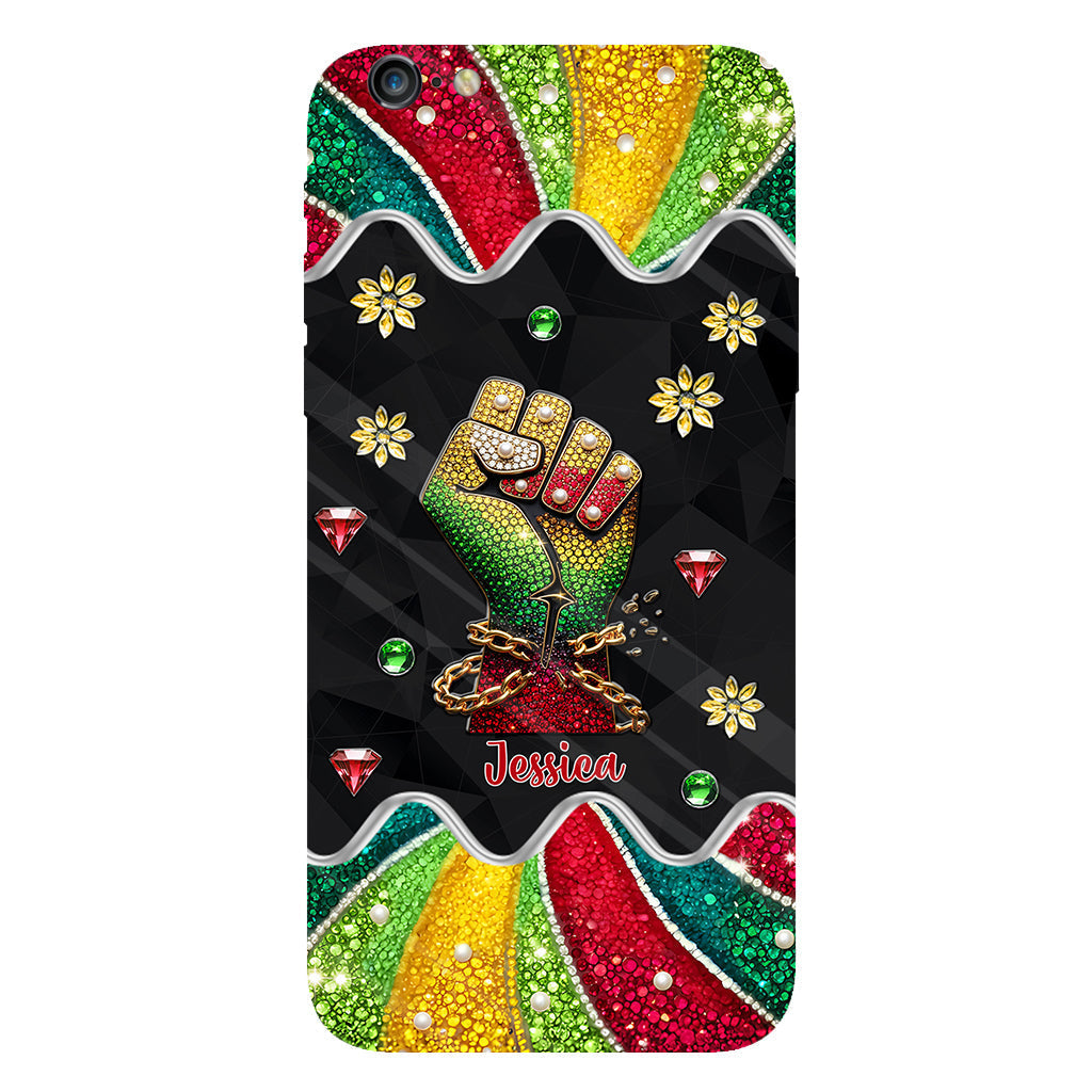 They Not Like Us - Personalized Juneteenth Full Print Phone Case & Phone Grip