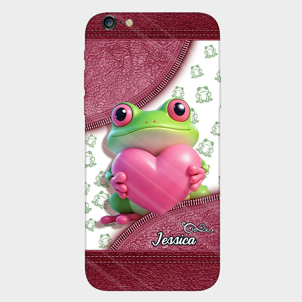 Love Frog - Personalized Frog Full Print Phone Case
