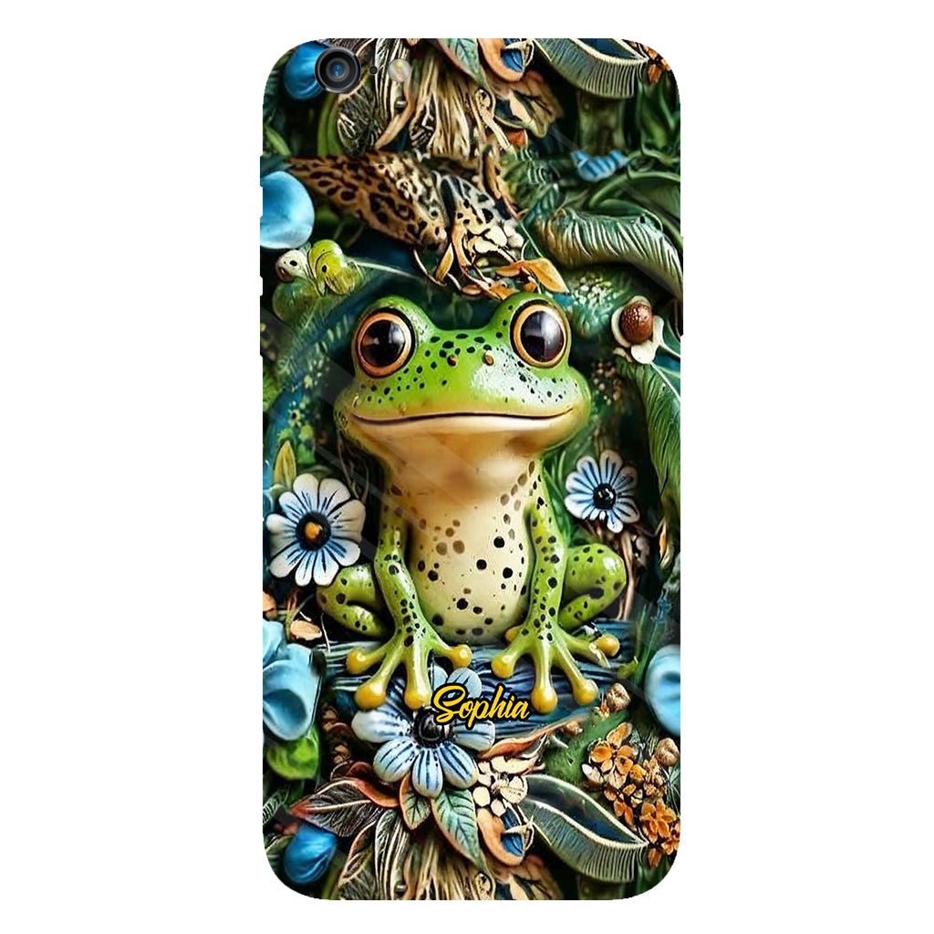 Love Frogs - Personalized Frog Full Print Phone Case