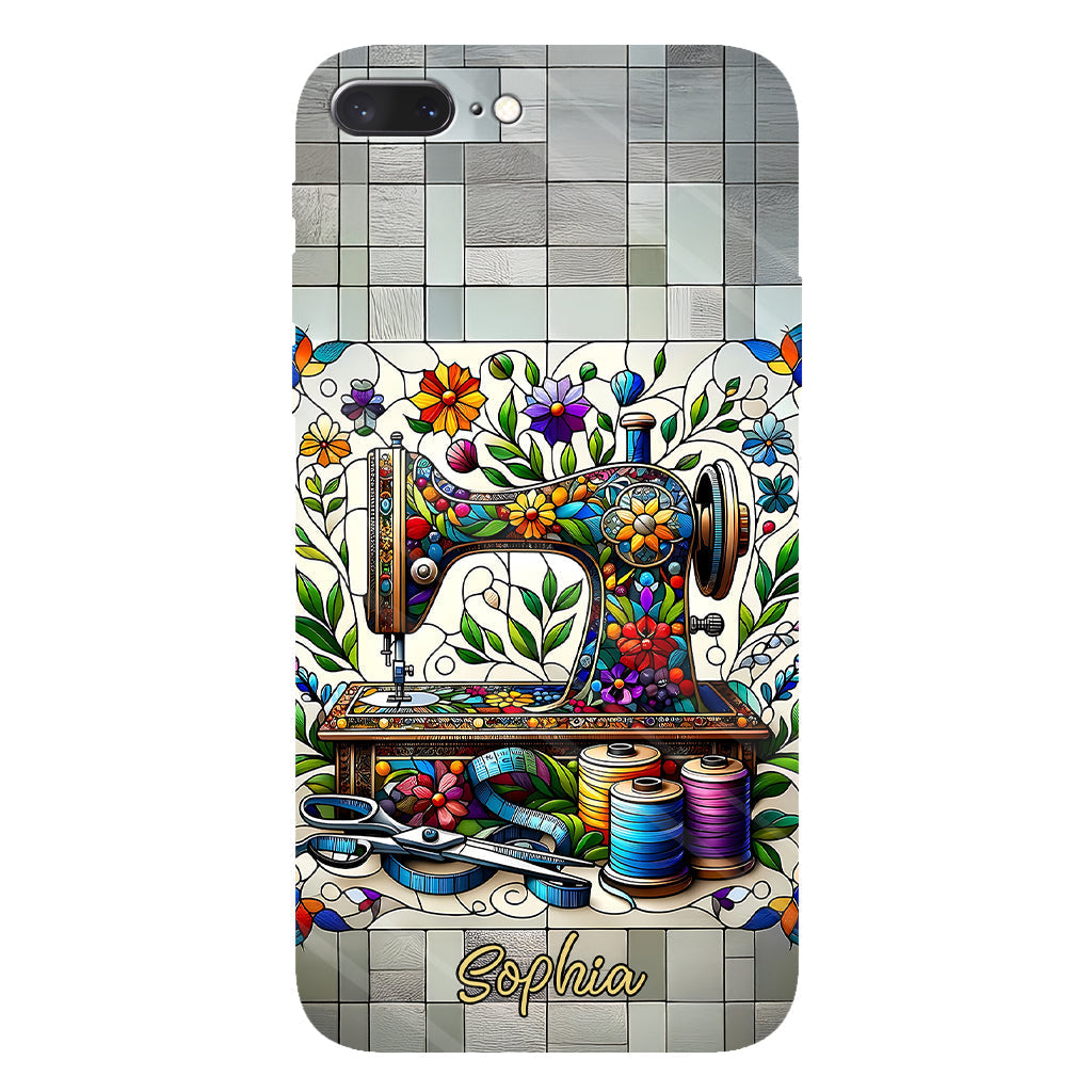 Love Sewing - Personalized Sewing Full Print Phone Case