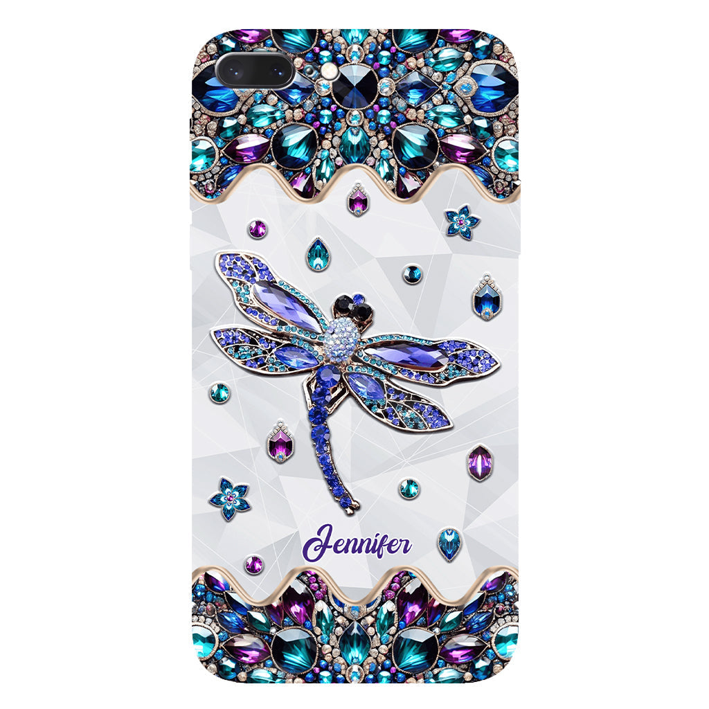 Love Dragonfly - Personalized Dragonfly Full Print Phone Case