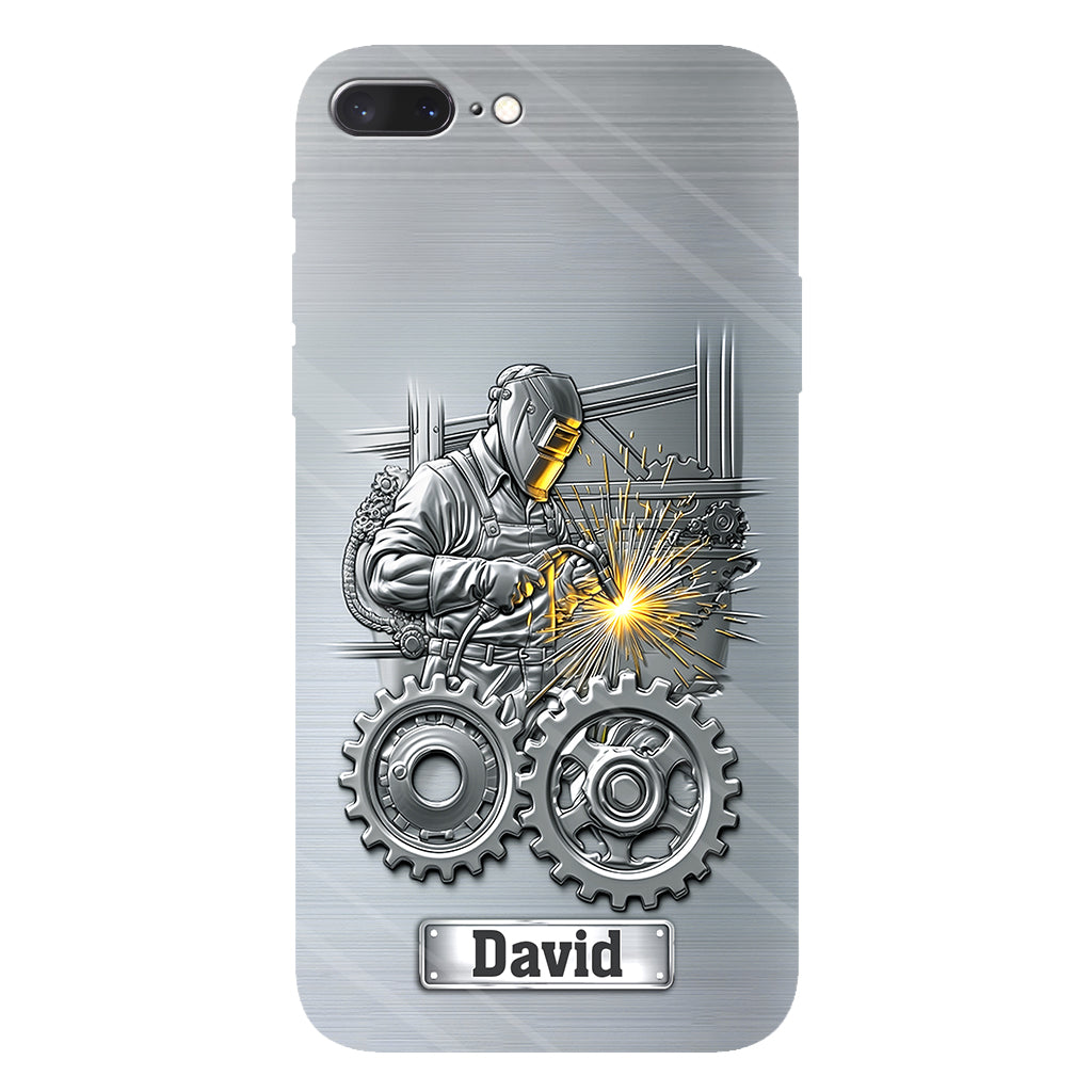 Strong Ones Become Welder - Personalized Welder Full Print Phone Case