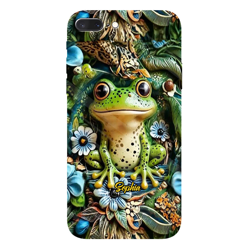 Love Frogs - Personalized Frog Full Print Phone Case