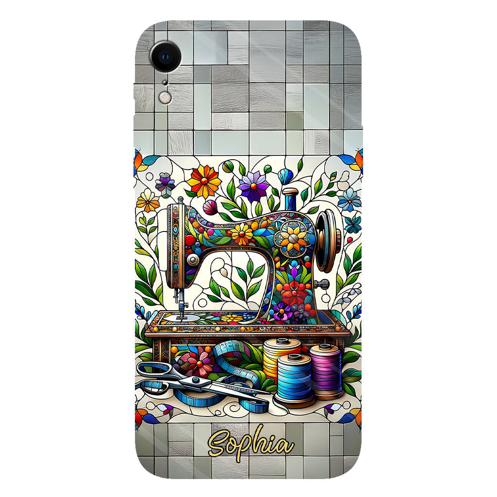 Love Sewing - Personalized Sewing Full Print Phone Case