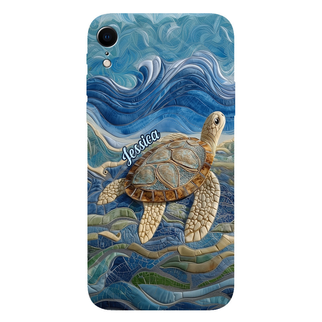 Love Turtles - Personalized Turtle Full Print Phone Case