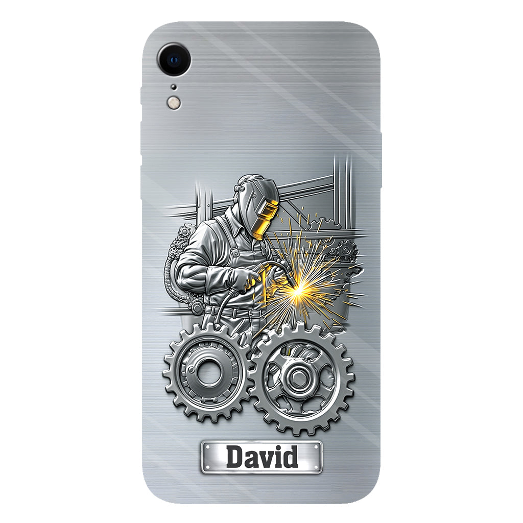 Strong Ones Become Welder - Personalized Welder Full Print Phone Case
