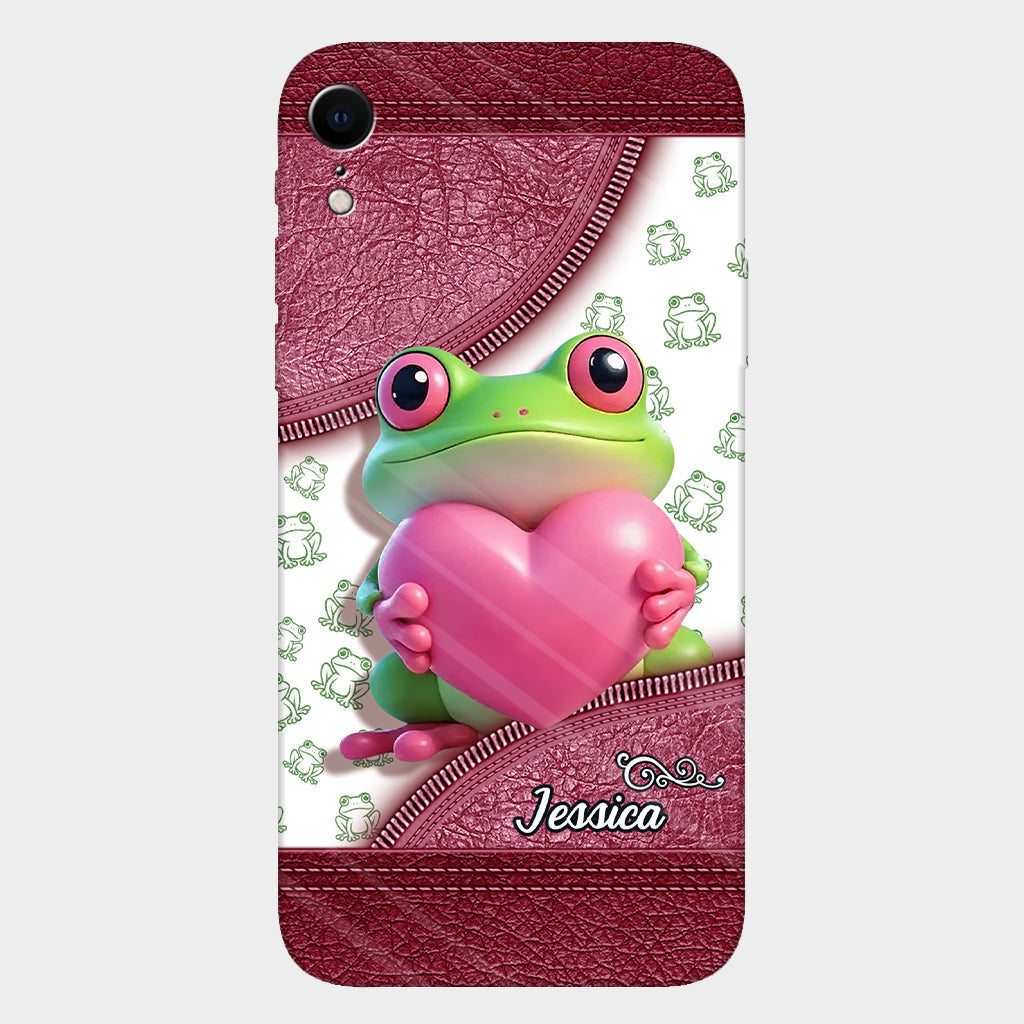 Love Frog - Personalized Frog Full Print Phone Case