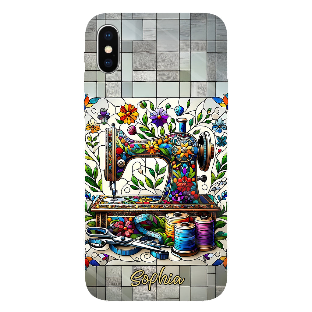 Love Sewing - Personalized Sewing Full Print Phone Case