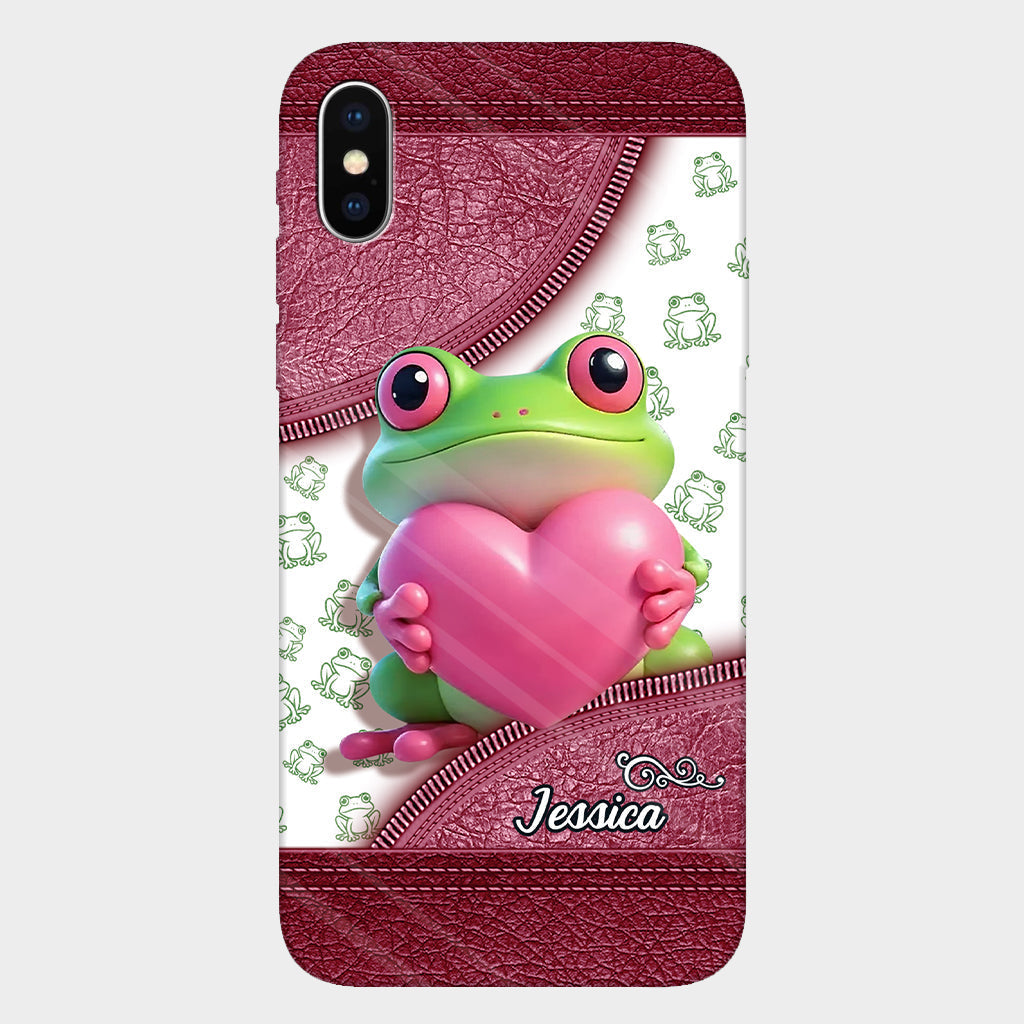 Love Frog - Personalized Frog Full Print Phone Case