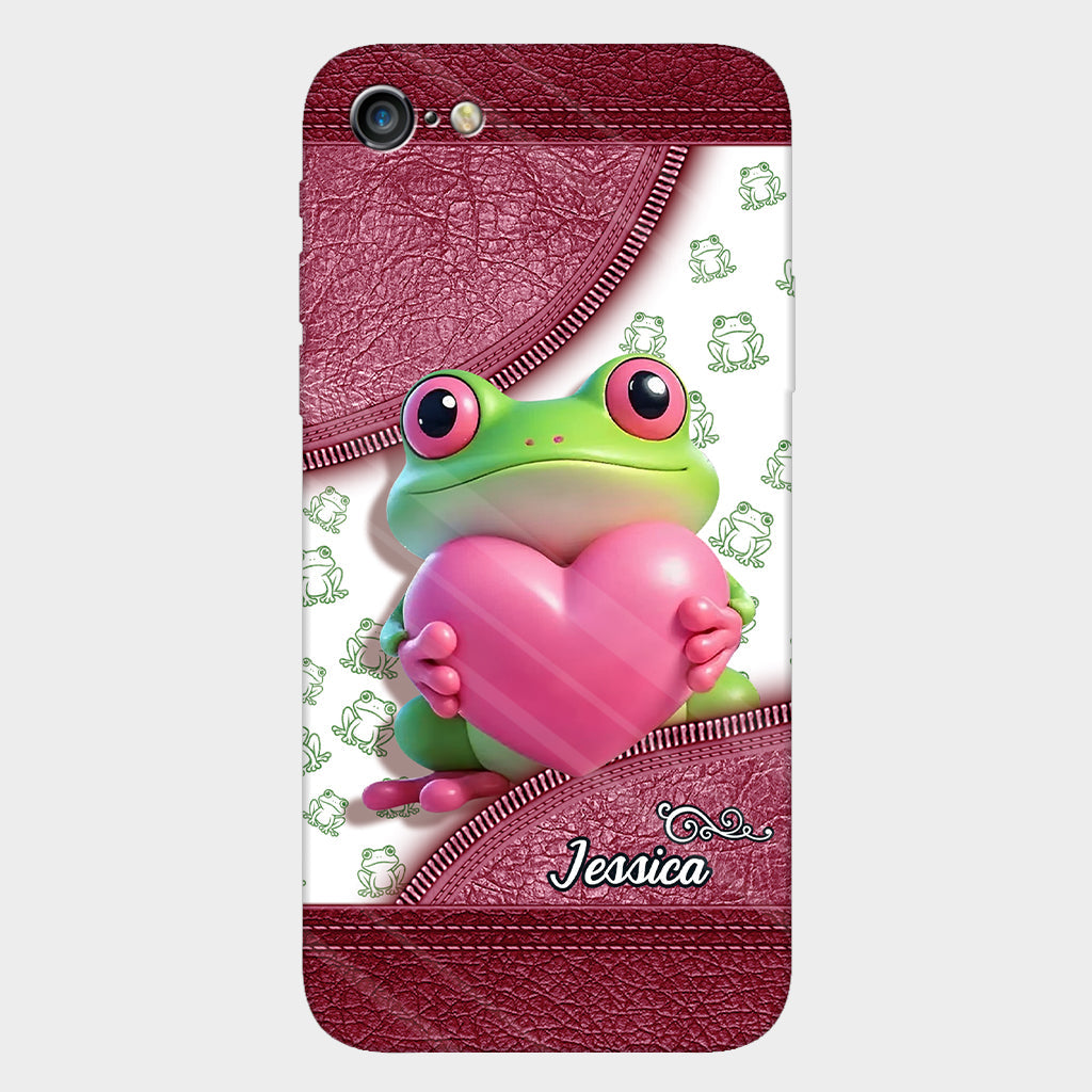 Love Frog - Personalized Frog Full Print Phone Case