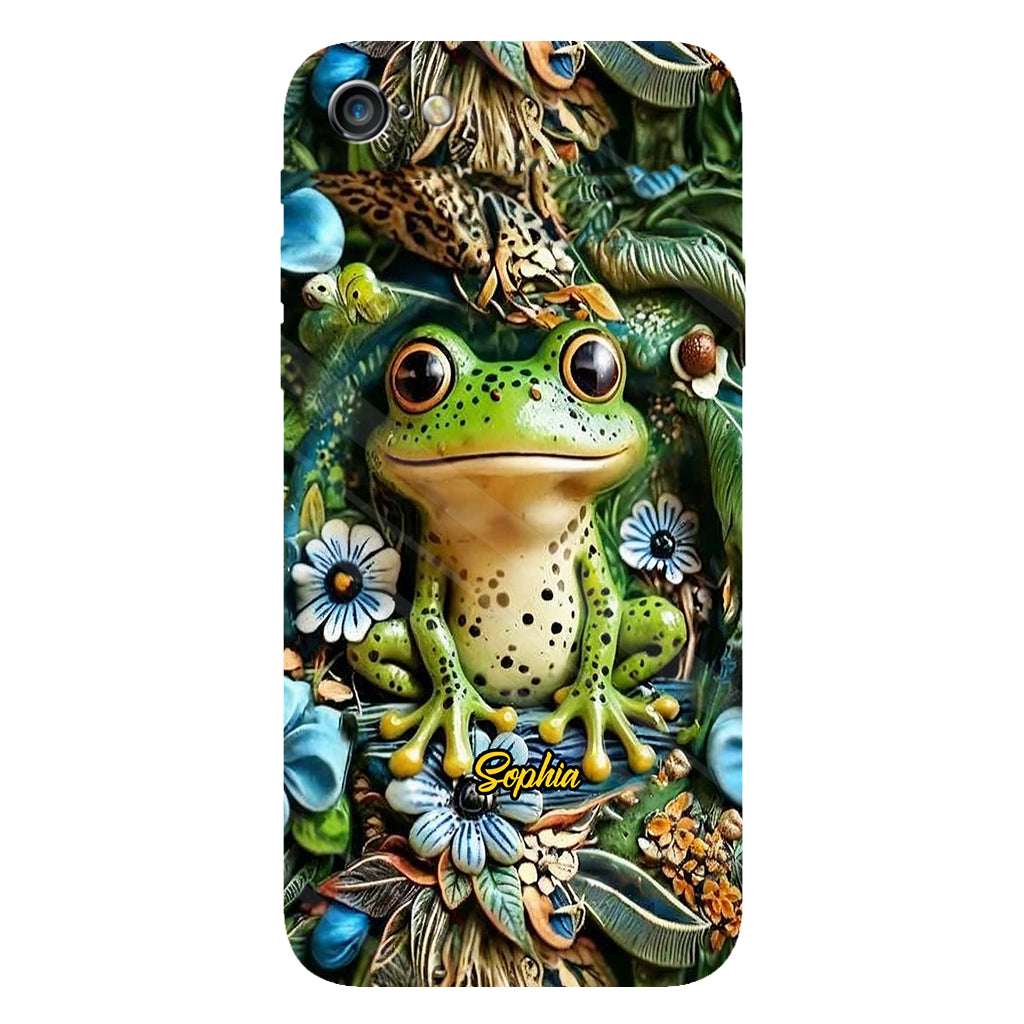 Love Frogs - Personalized Frog Full Print Phone Case