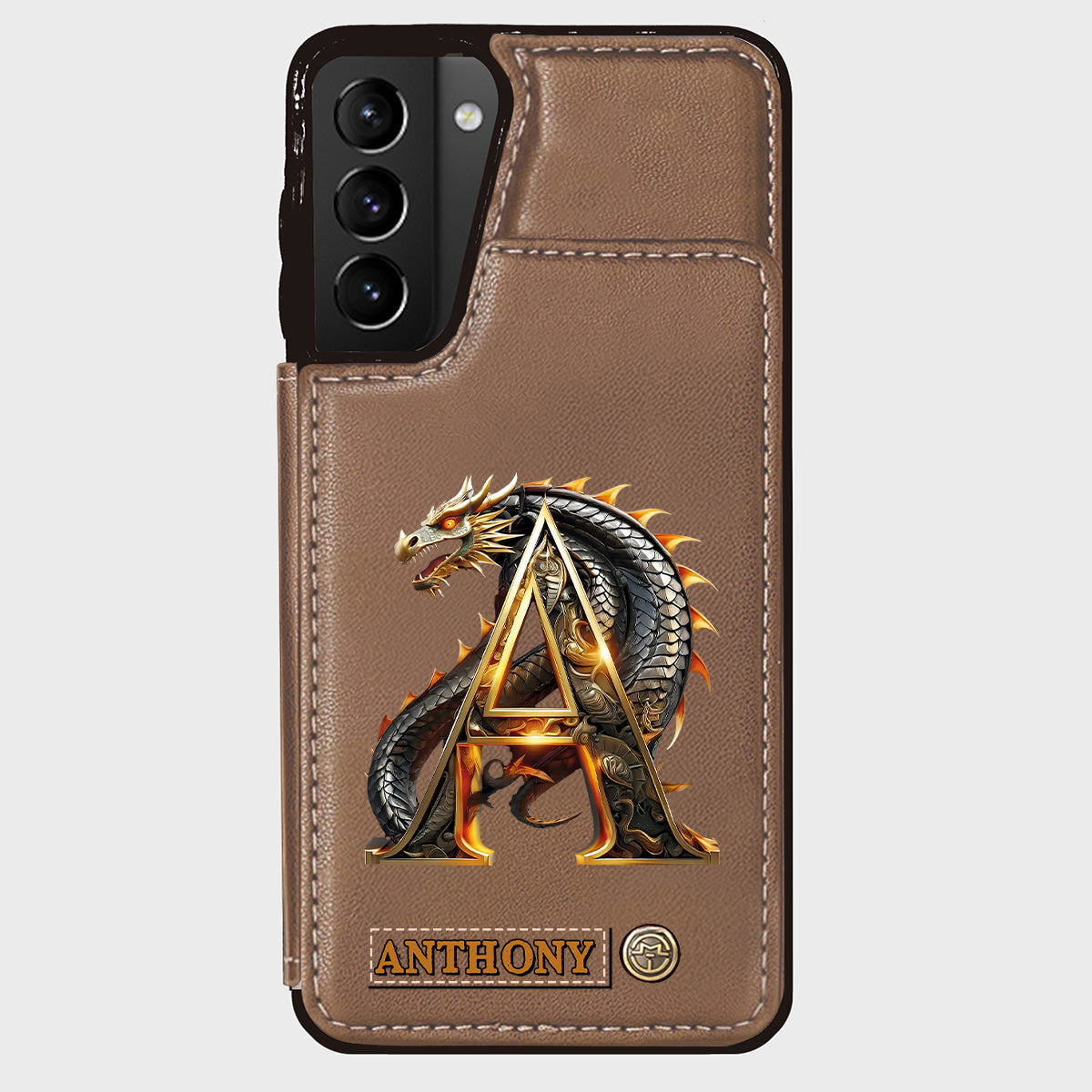 Love Dragons - Personalized Dragon Wallet Phone Case