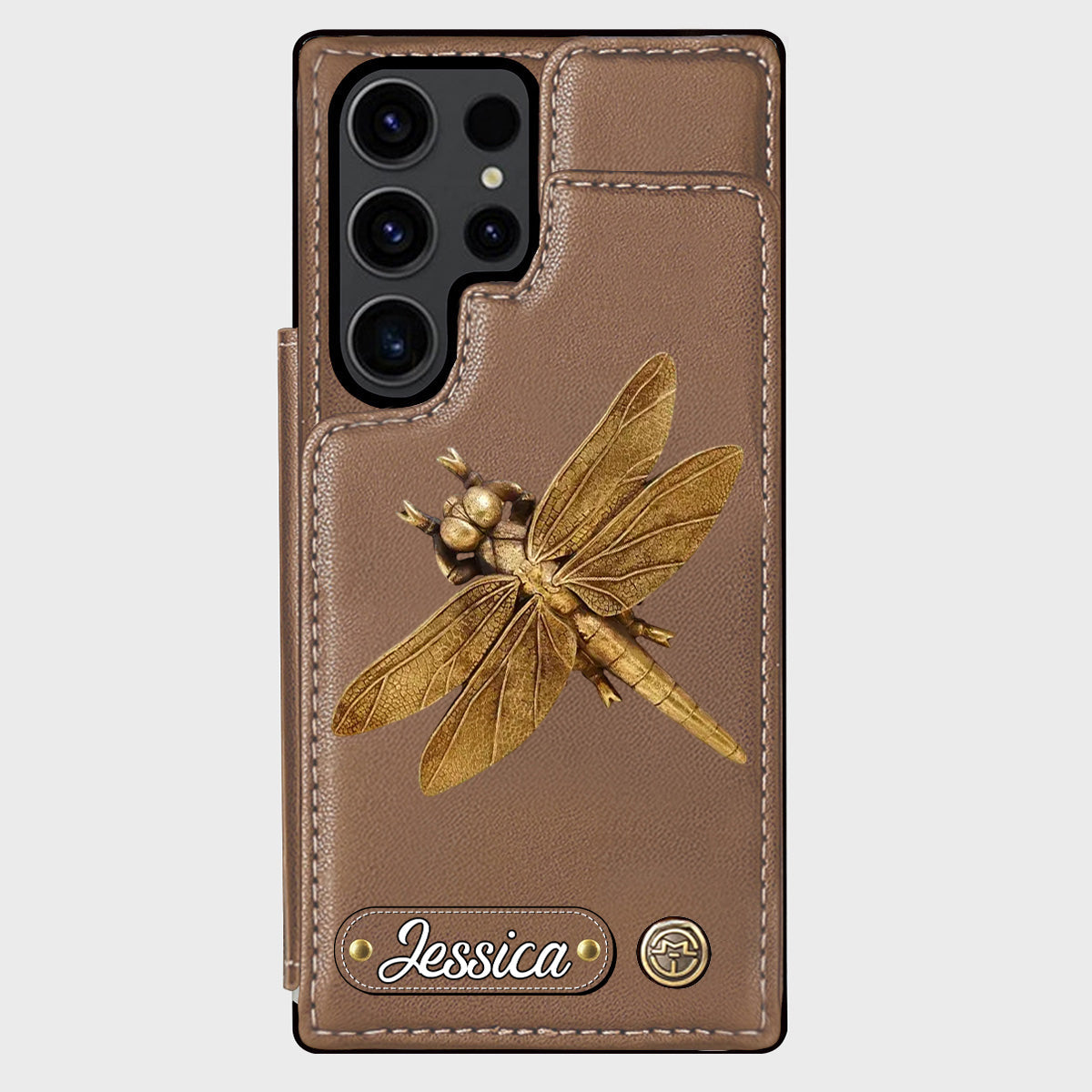 Love Garden, Beautiful Dragonfly, Butterfly, Bee, Hummingbird,... - Personalized Gardening Wallet Phone Case