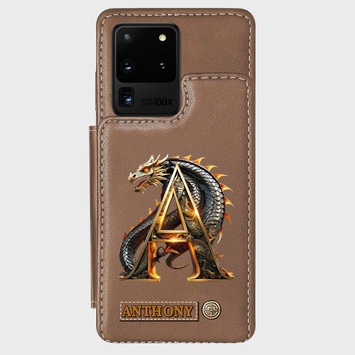 Love Dragons - Personalized Dragon Wallet Phone Case