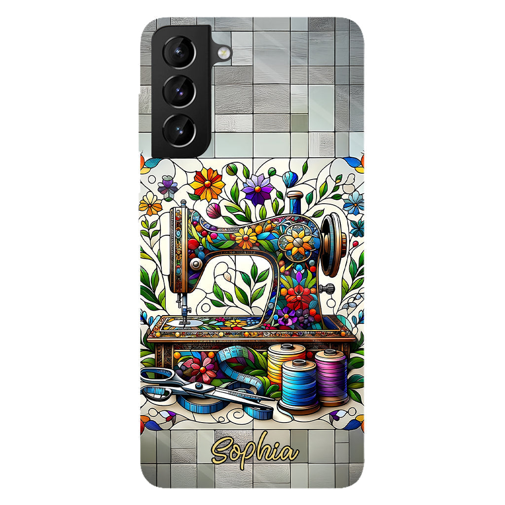 Love Sewing - Personalized Sewing Full Print Phone Case
