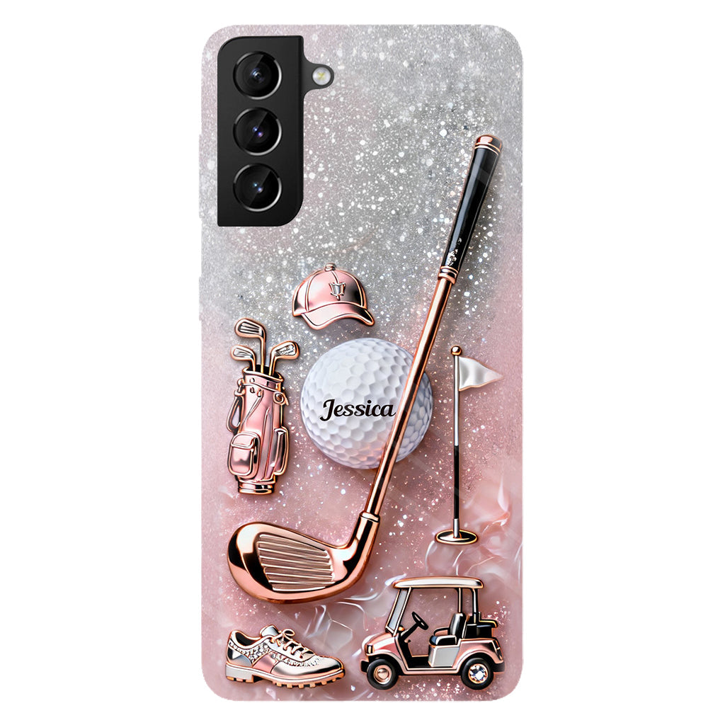Love Golf - Personalized Golf Full Print Phone Case