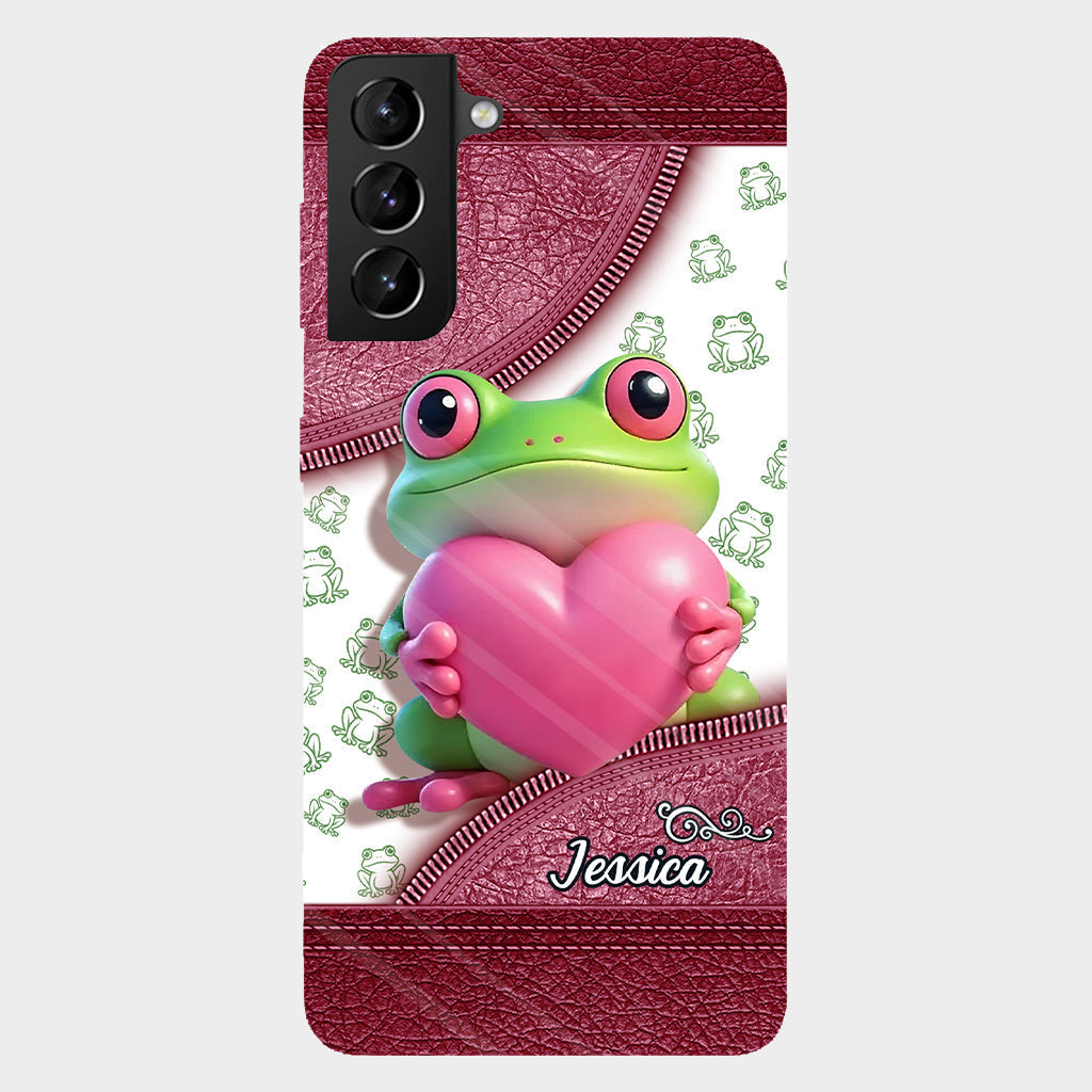 Love Frog - Personalized Frog Full Print Phone Case