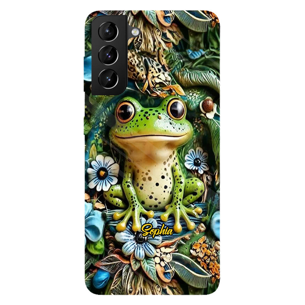 Love Frogs - Personalized Frog Full Print Phone Case