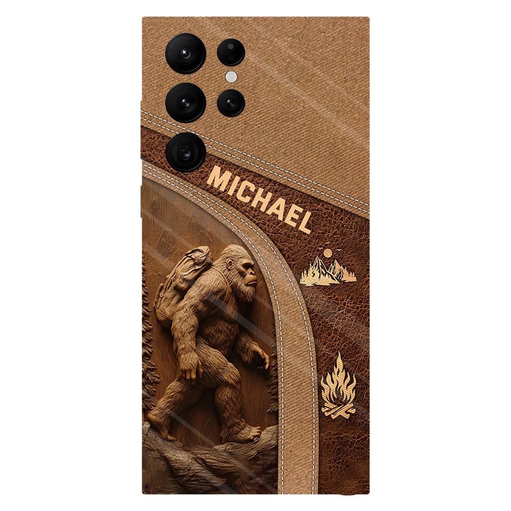 Sasquatch - Personalized Hiking Full Print Phone Case