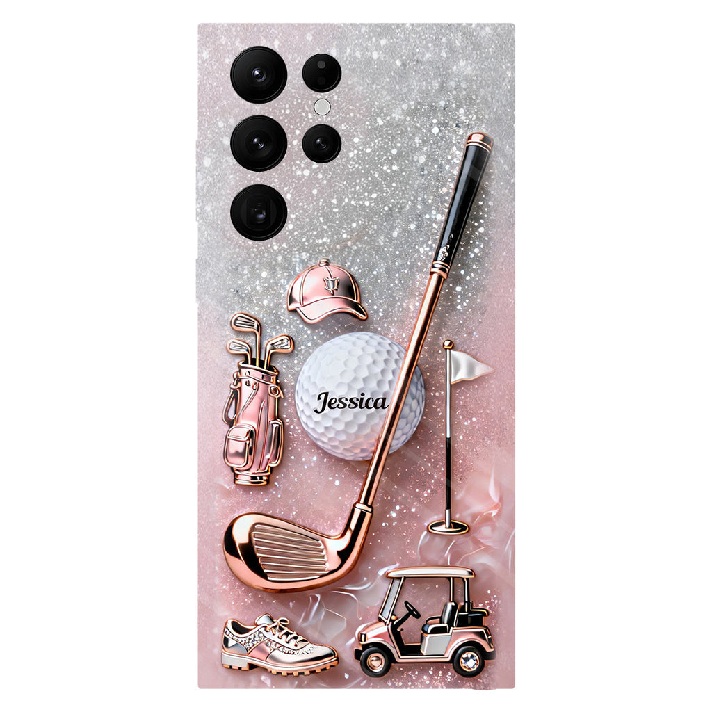Love Golf - Personalized Golf Full Print Phone Case