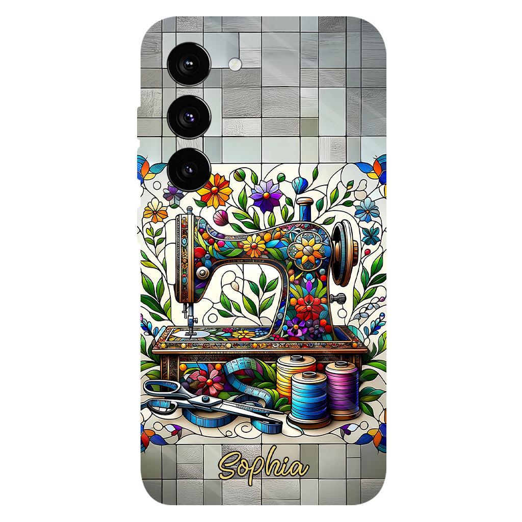 Love Sewing - Personalized Sewing Full Print Phone Case