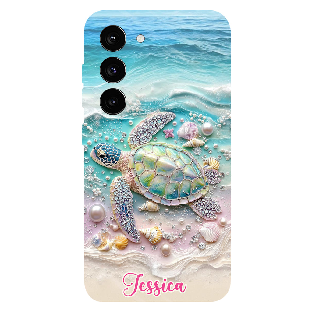Love Turtles - Personalized Turtle Full Print Phone Case
