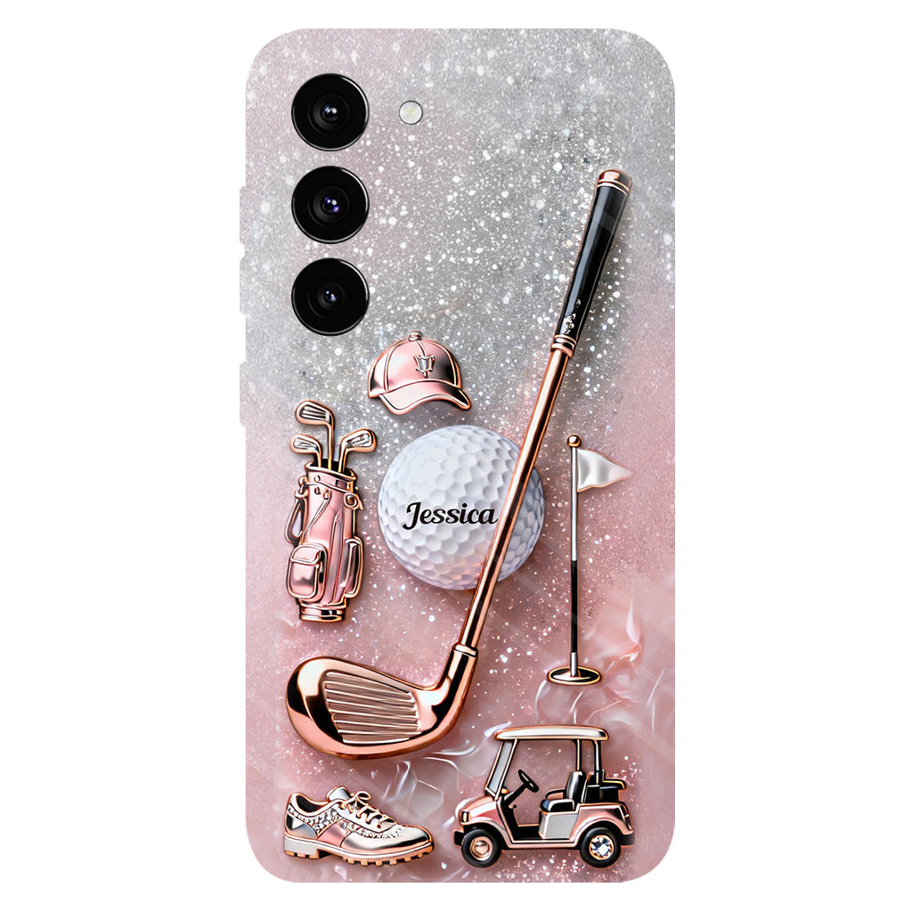 Love Golf - Personalized Golf Full Print Phone Case