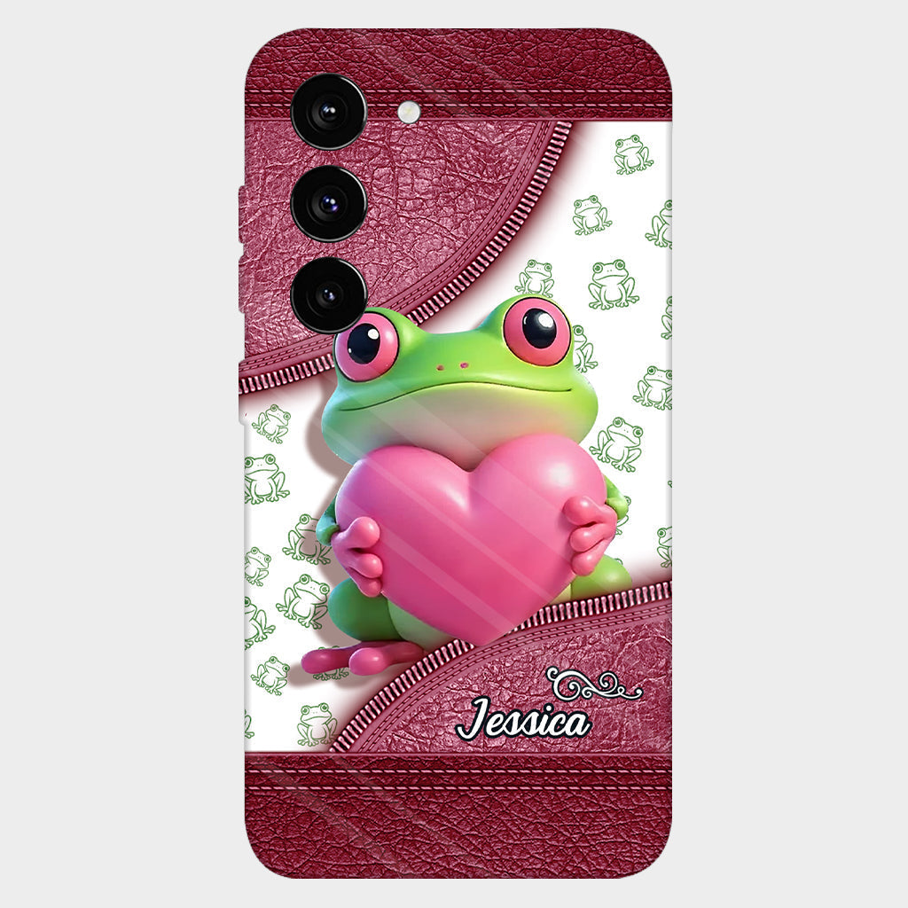 Love Frog - Personalized Frog Full Print Phone Case