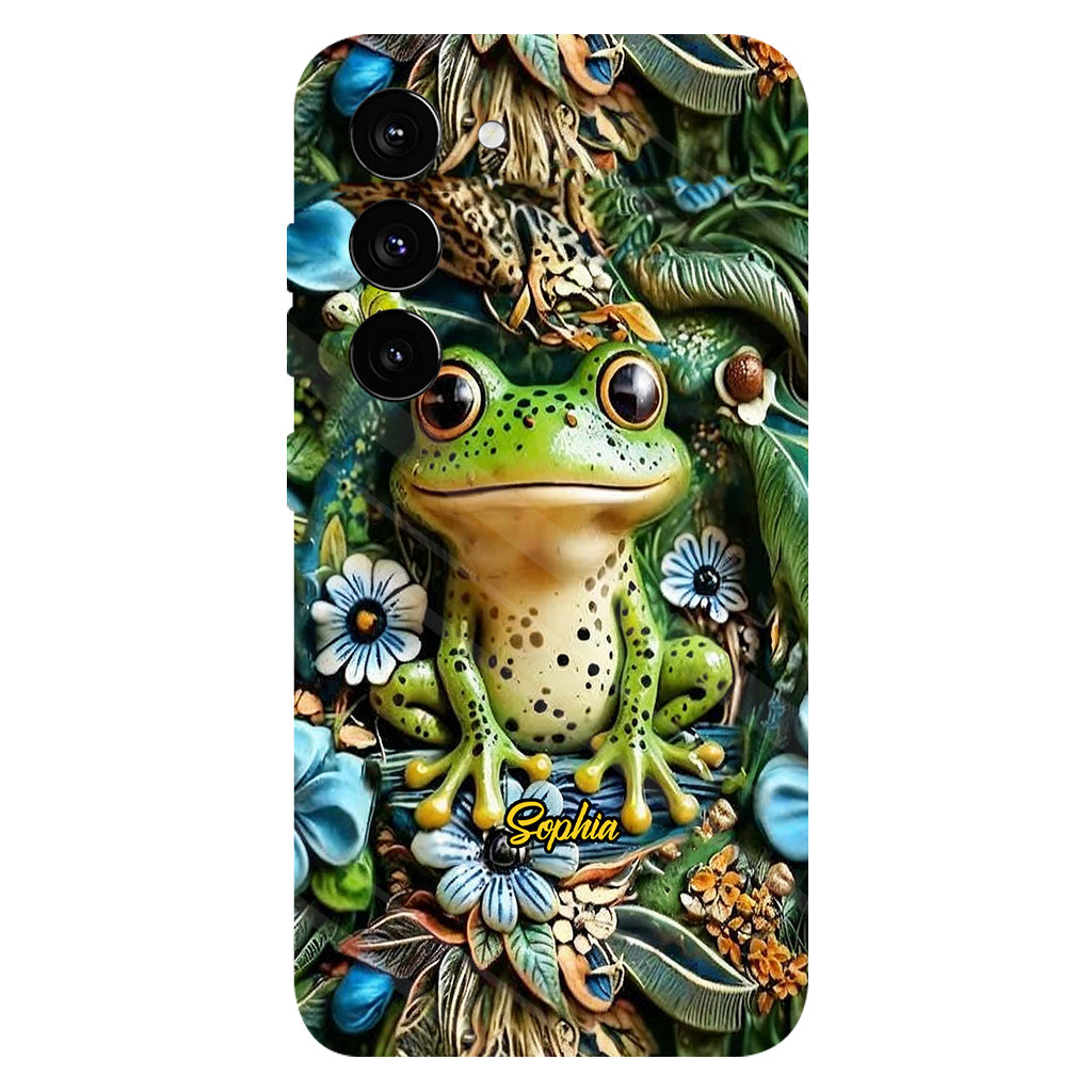 Love Frogs - Personalized Frog Full Print Phone Case