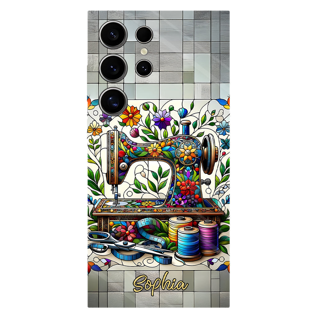 Love Sewing - Personalized Sewing Full Print Phone Case
