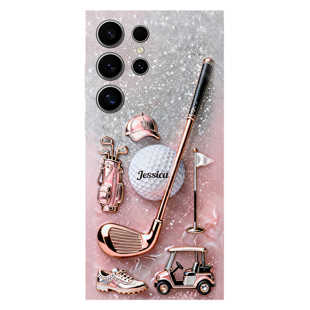 Love Golf - Personalized Golf Full Print Phone Case