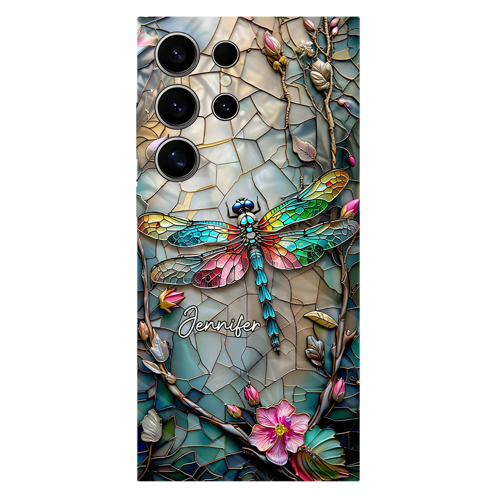 Love Dragonflies - Personalized Dragonfly Full Print Phone Case