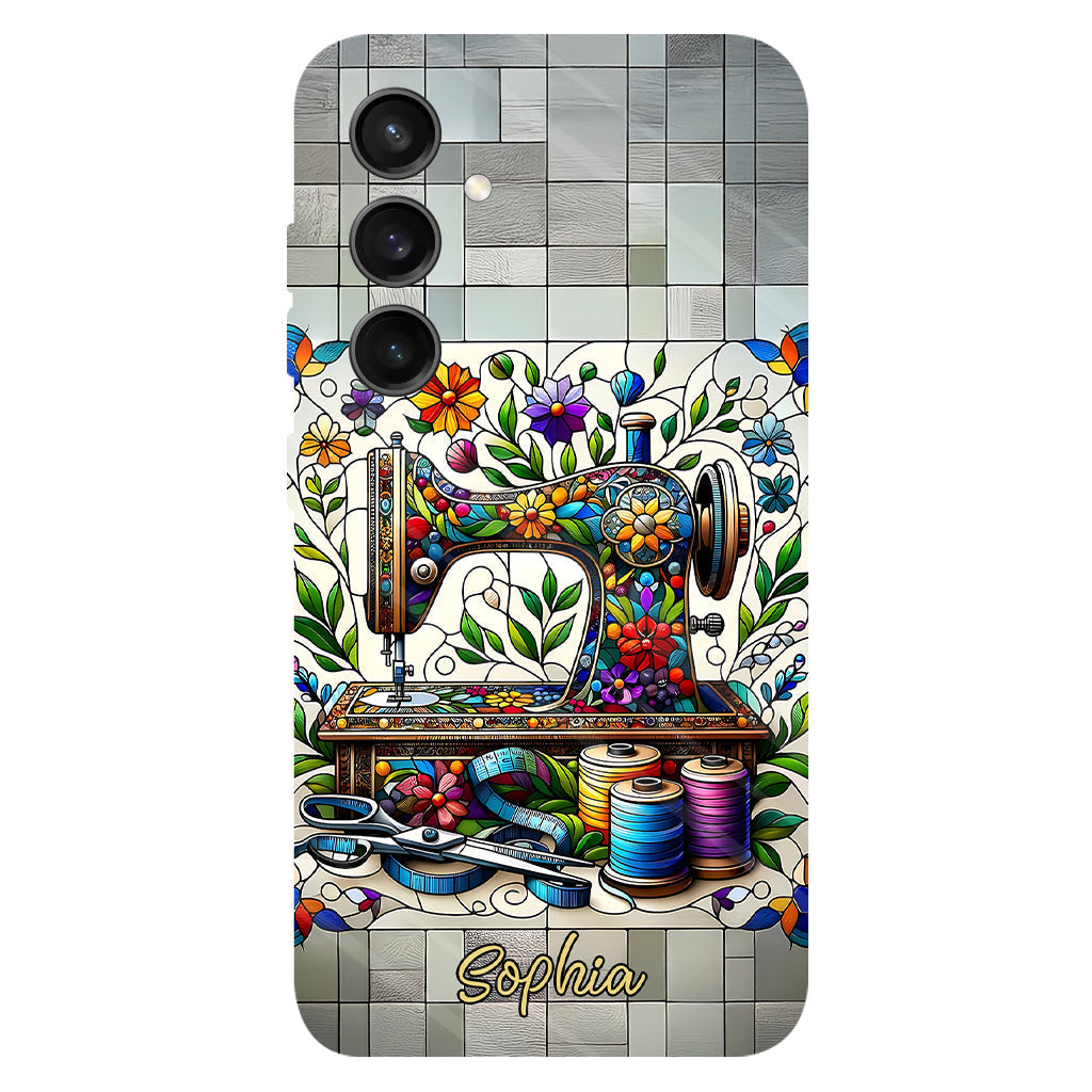 Love Sewing - Personalized Sewing Full Print Phone Case