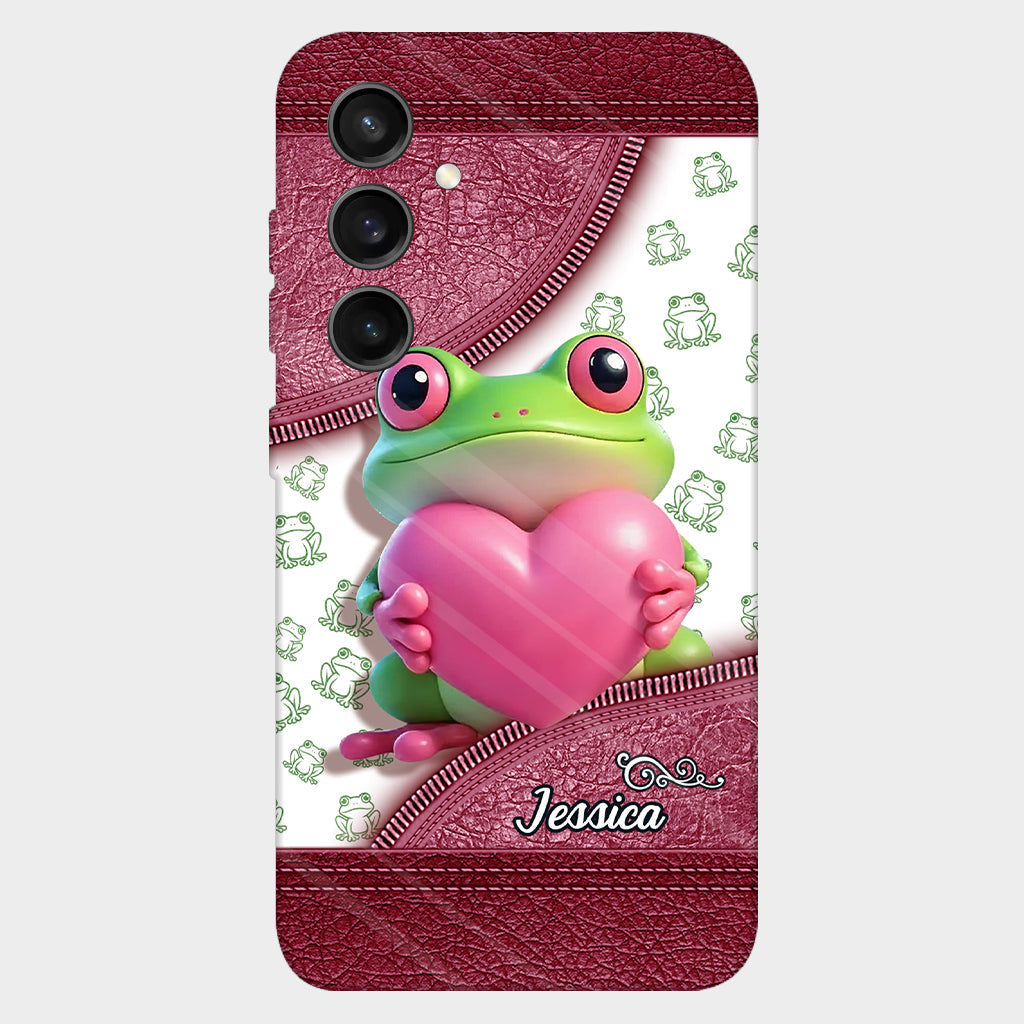 Love Frog - Personalized Frog Full Print Phone Case