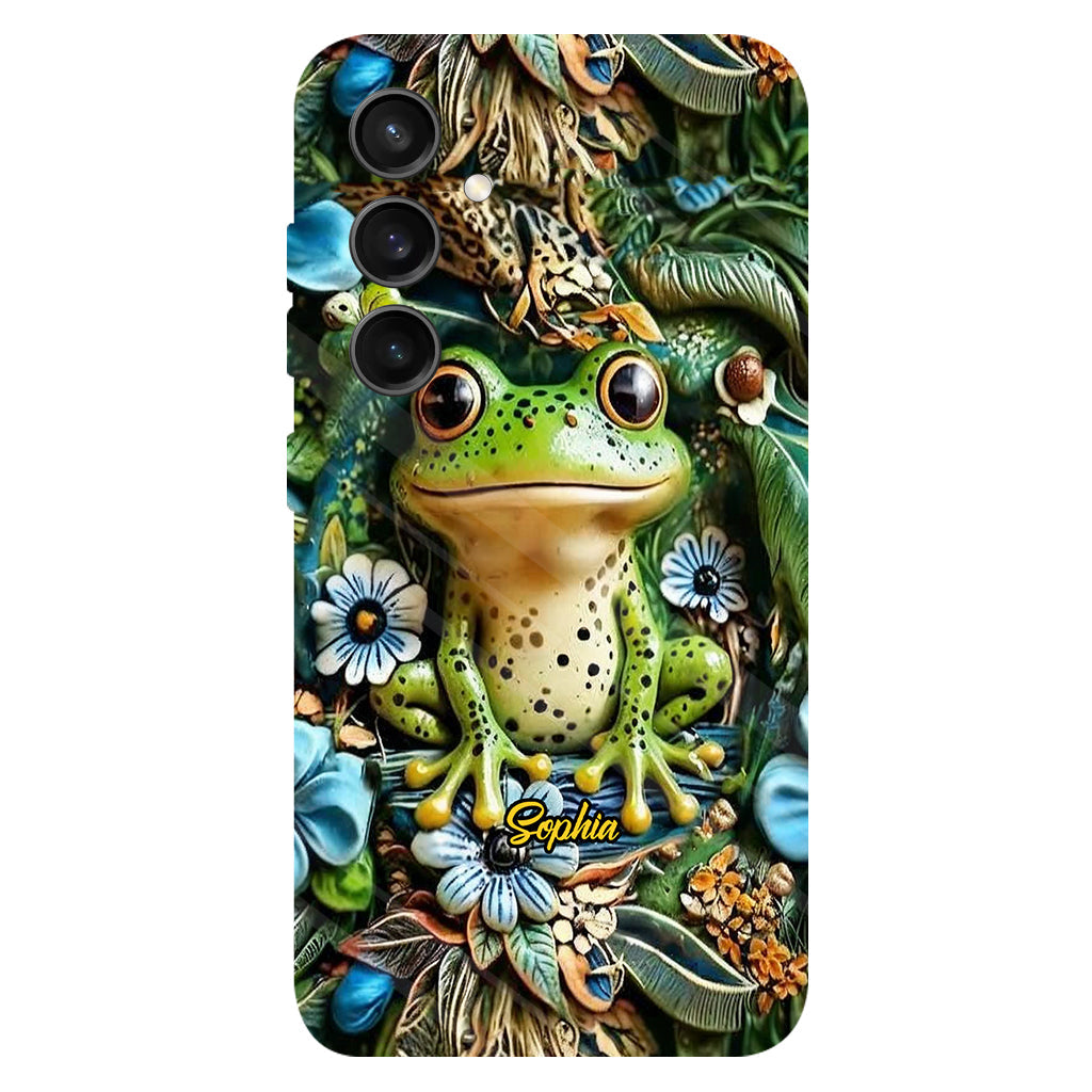 Love Frogs - Personalized Frog Full Print Phone Case