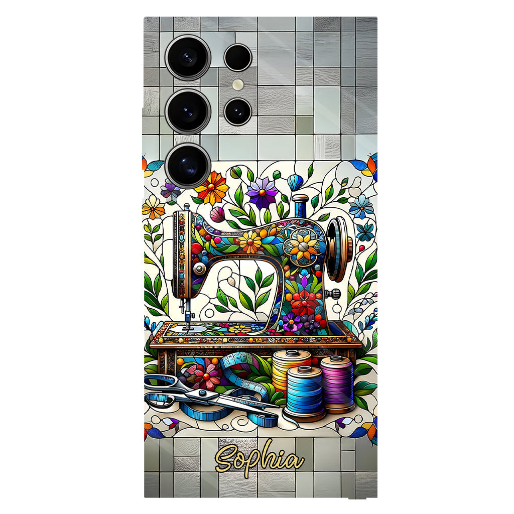 Love Sewing - Personalized Sewing Full Print Phone Case