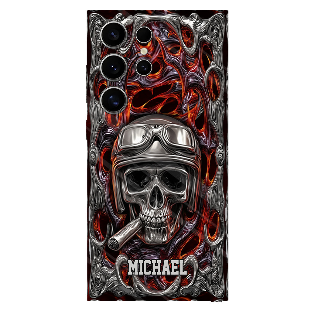 Ride Or Die - Personalized Biker Full Print Phone Case