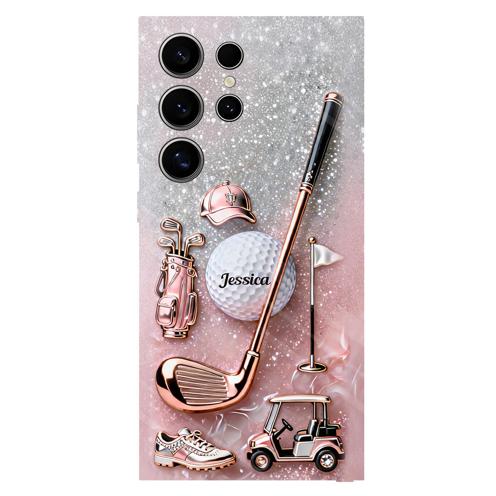 Love Golf - Personalized Golf Full Print Phone Case