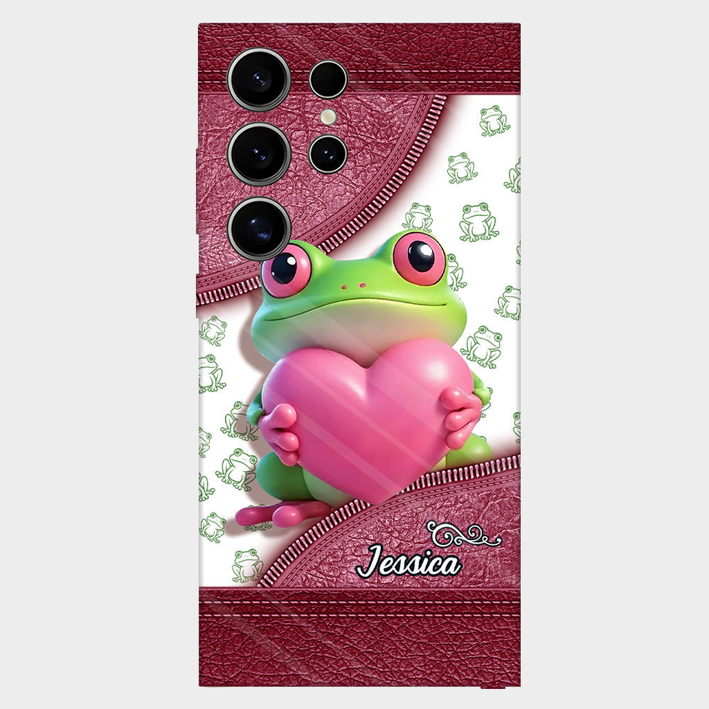 Love Frog - Personalized Frog Full Print Phone Case