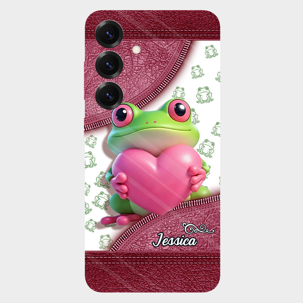 Love Frog - Personalized Frog Full Print Phone Case