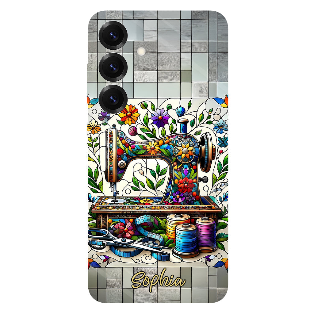 Love Sewing - Personalized Sewing Full Print Phone Case