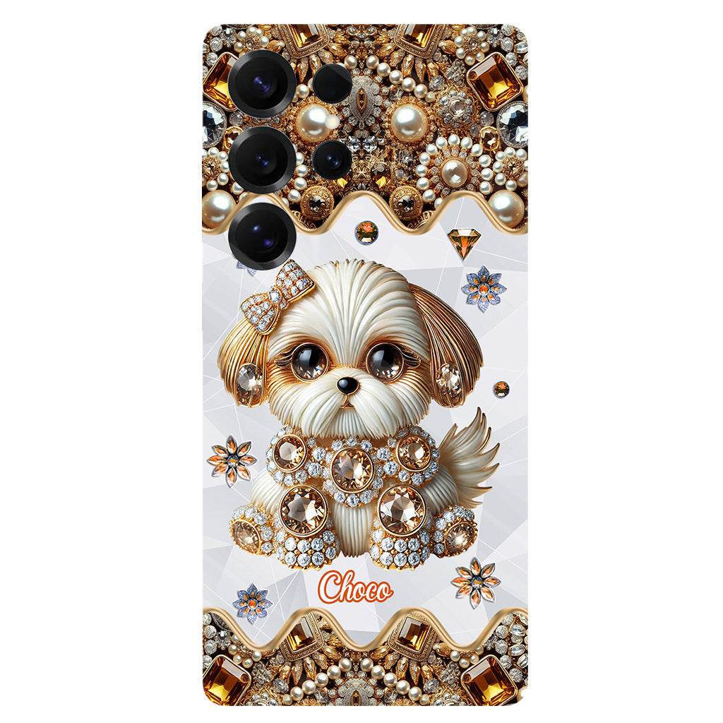 Love Shih Tzu - Personalized Dog Full Print Phone Case