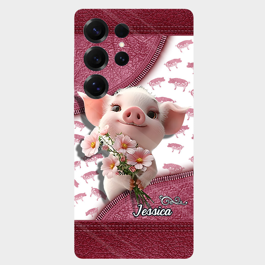 Love Pig - Personalized Pig Lover Full Print Phone Case