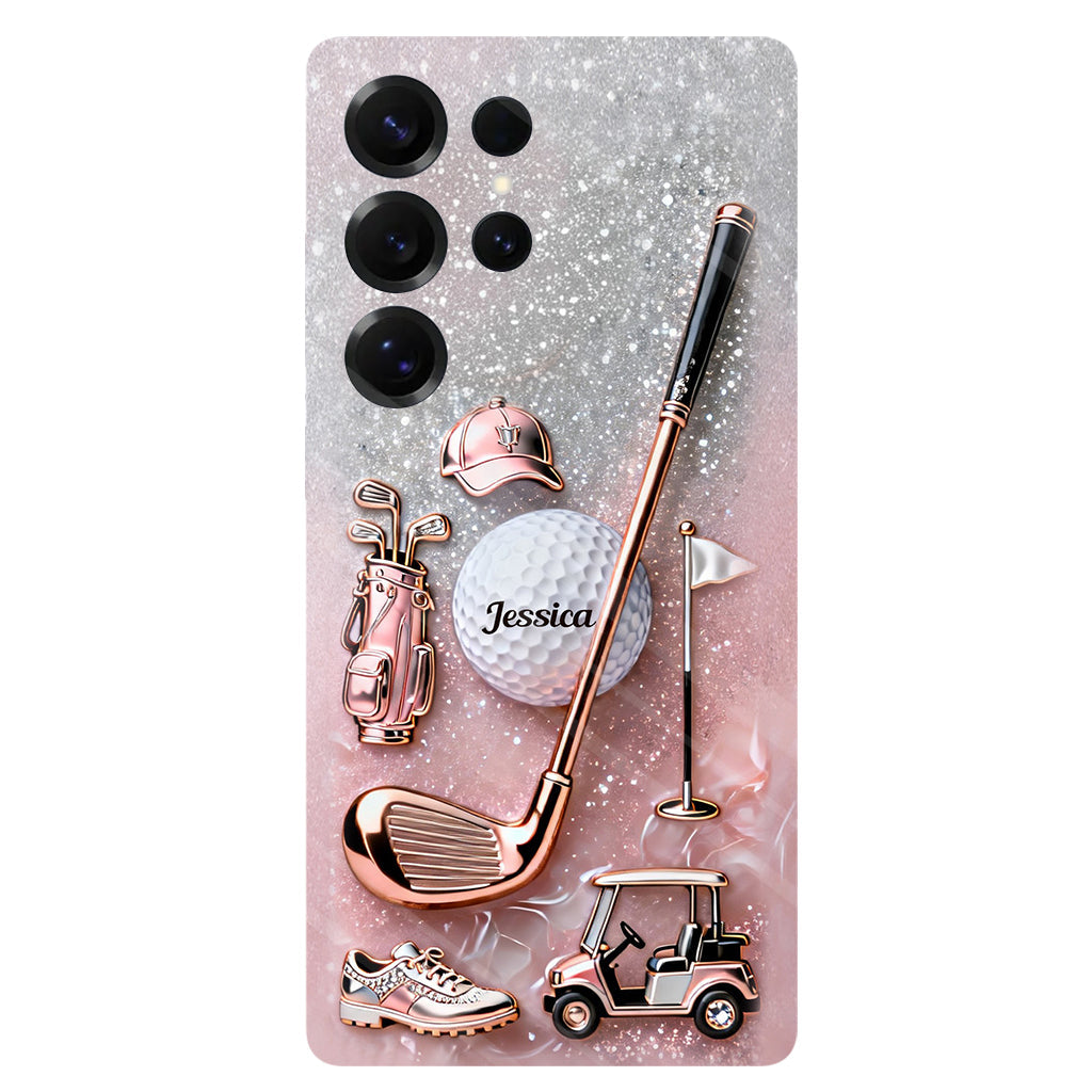 Love Golf - Personalized Golf Full Print Phone Case