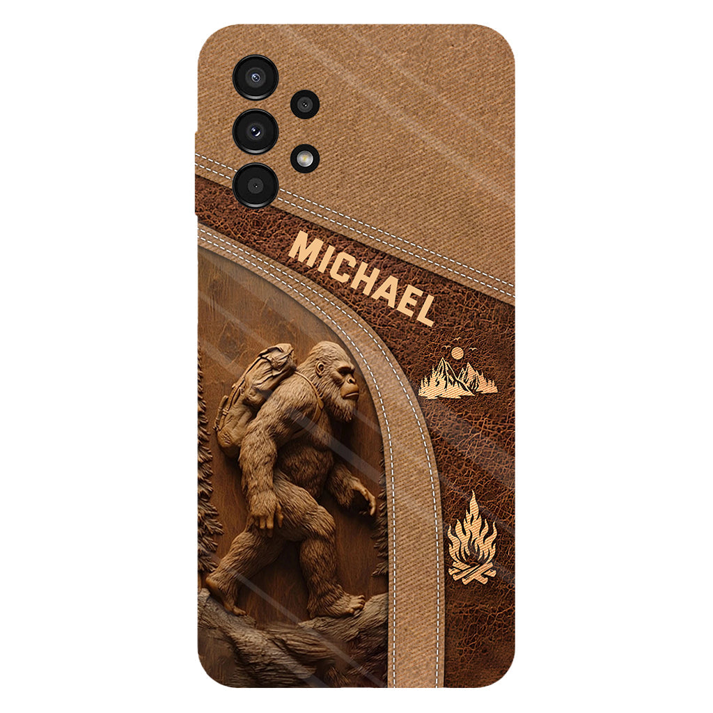 Sasquatch - Personalized Hiking Full Print Phone Case